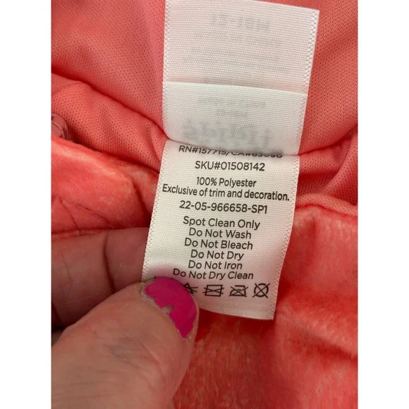 Spirit Halloween Patrick Star SpongeBob SquarePants Infant Costume 12-18M Pink - Picture 9 of 15